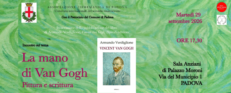 LA MANO DI VAN GOGH, Pittura e scrittura
